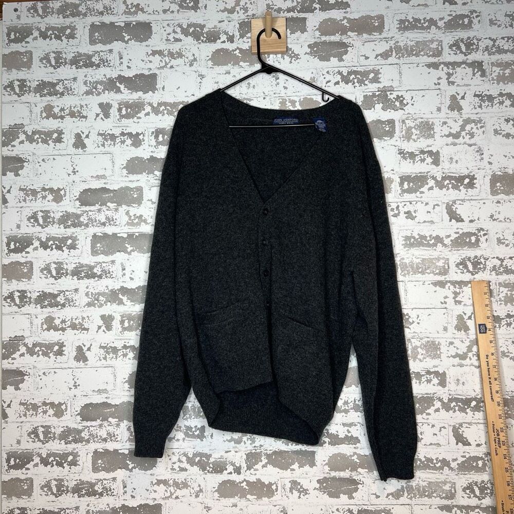 John Ashford 100% lambs wool cardigan